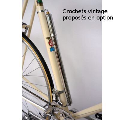  Pompe à main traditionnelle vintage en acier pour vélo 