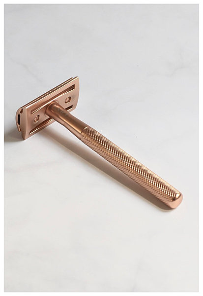 BAREAYA Rasoir de sureté - Rose Gold 