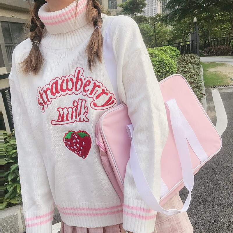 Cute Strawberry Sweater