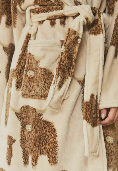 HAMISH REGULAR FIT - Peignoir - ecru marl