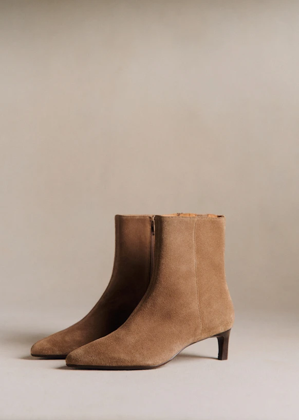 Bottines Garance - Taupe Clair