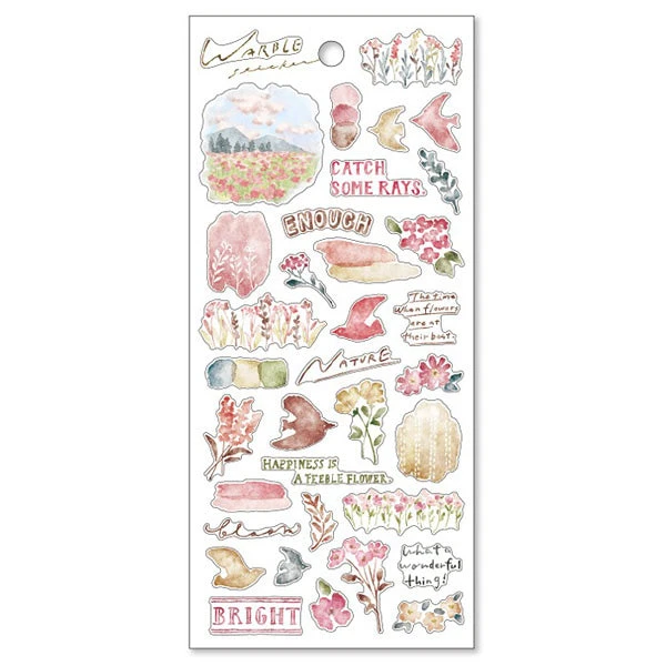 Stickers Warble - Pink