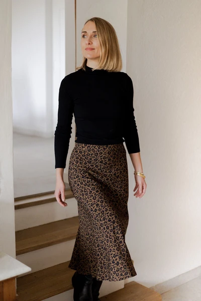 Joli Kit Couture - Jupe Pippa viscose léopard