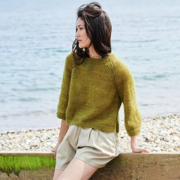 Kit tricot pull mohair femme Lovewool 22 - Rico Design