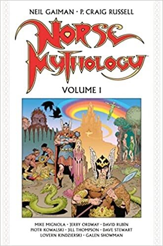 Amazon.fr - Norse Mythology 1 - Gaiman, Neil, Russell, P Craig, Ordway, Jerry, Mignola, Mike, Thompson, Jill - Livres