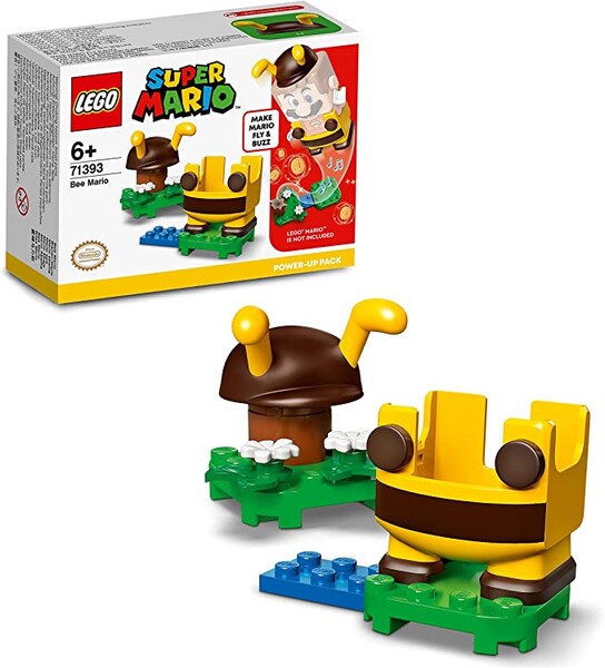 LEGO 71393 Super Mario Pack de Puissance Mario Abeille, Costume pour Jouet à Collectionner : Amazon.fr: Jeux et Jouets
