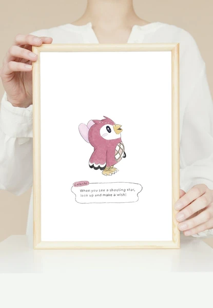 Art Print (petit format- Céleste)