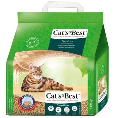 Litière Cat's Best Sensitive pour chat