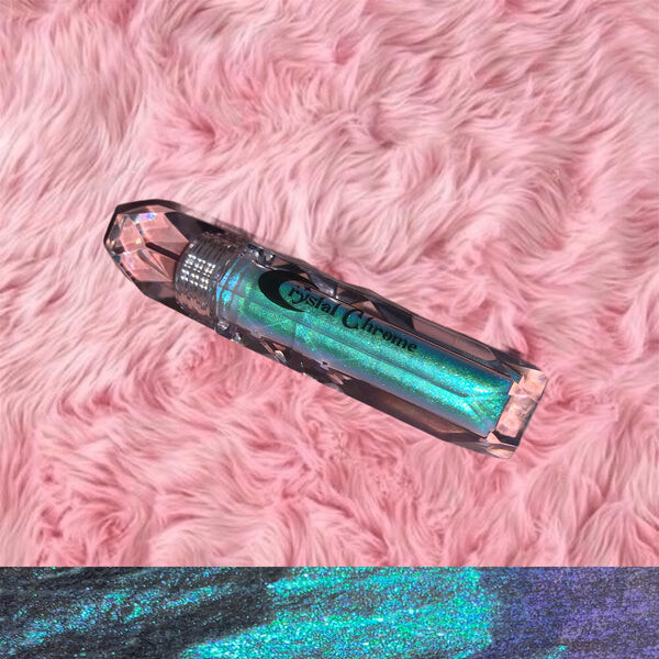 “Apatite” Crystal Chrome Multichrome Liquid Eyeshadow