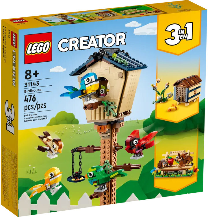 LEGO Creator 31143 pas cher, La cabane à oiseaux
