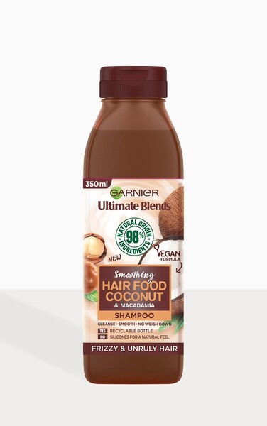 Garnier - Shampooing cheveux frisés Hair Food - Coconut 350 ml