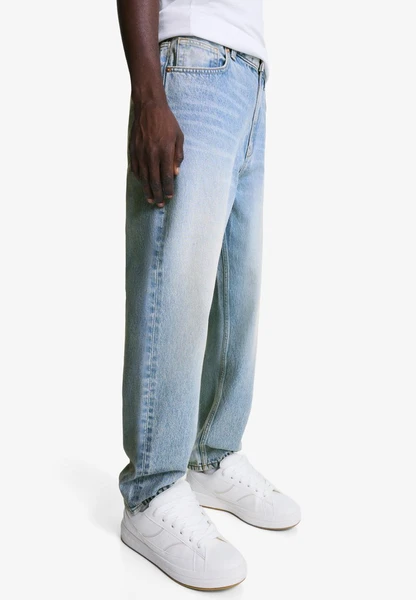 Tapered Fit - Jean boyfriend - light blue denim