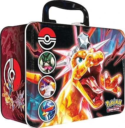 Pokémon : Coffre de Collection (Automne 2023) - Miascarade, Flâmigator et Palmaval (3 Cartes Promo Brillantes et 6 boosters)