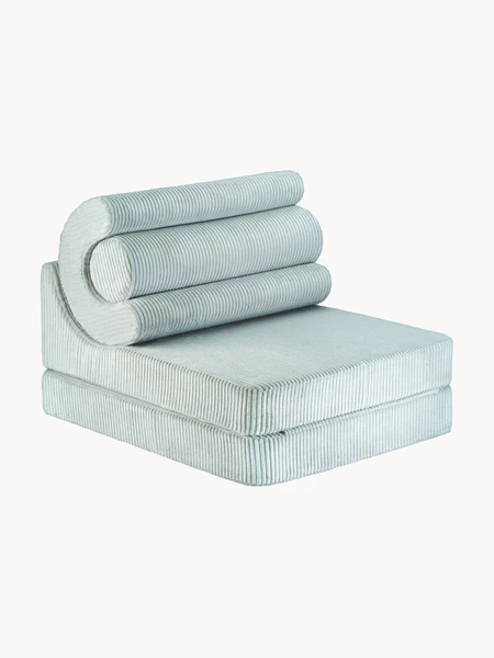 Chaise pliante en velours côtelé Flipster