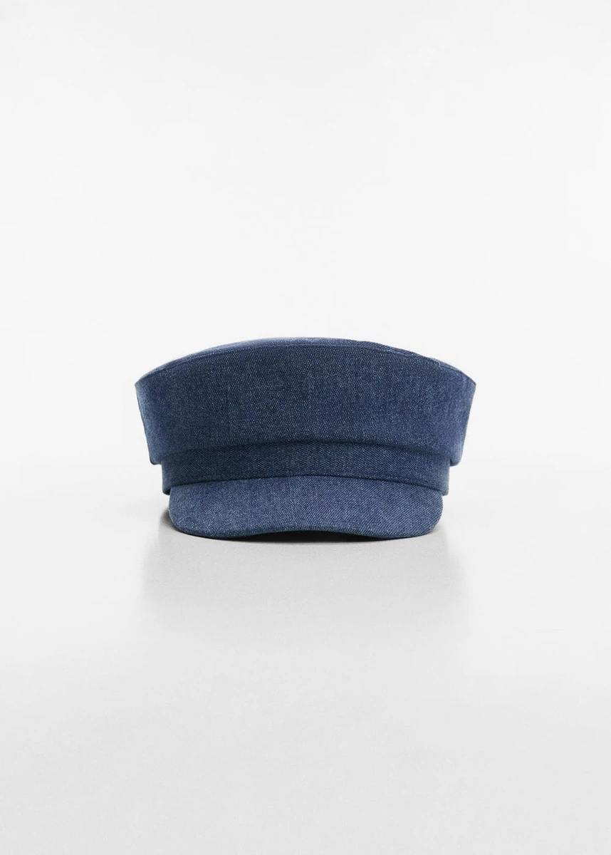 Casquette baker boy denim -  Femme | Mango France