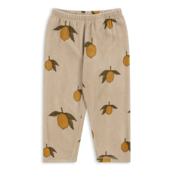 Pantalon Polaire Tavi Citrons Fibres Recyclées | Beige