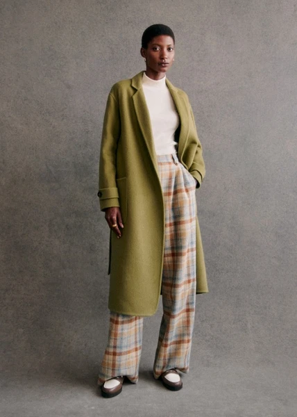 Manteau Mederick - Pistache - Laine - Sézane