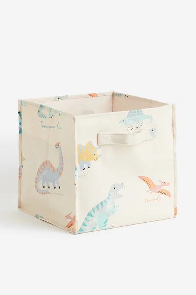 Panier de rangement avec motif