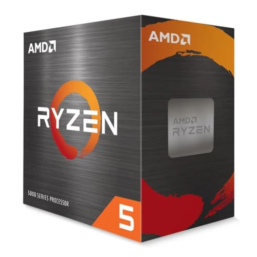 AMD Ryzen 5 5600 Processeur (6 Coeurs/12 Threads, 65W TDP, Socket AM4, jusqu'à 4.4 Ghz Fréquence Boost, Ventilateur wraith Stealth)