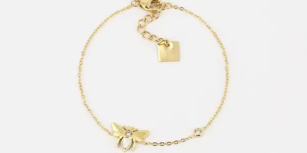 Bracelet Cyloeh (Acier doré)