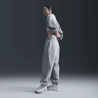 Pantalon de survêtement oversize à taille haute Nike Sportswear Phoenix Fleece pour Femme