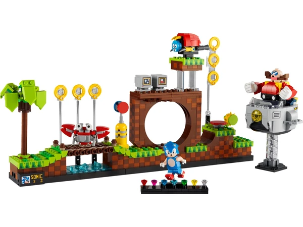 Sonic the Hedgehog™ – Green Hill Zone 21331 | Ideas | Boutique LEGO® officielle FR