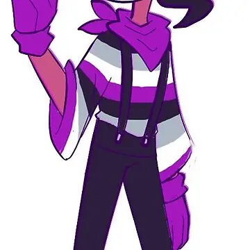 Clown fierté (drapeau Ace) | Magnet