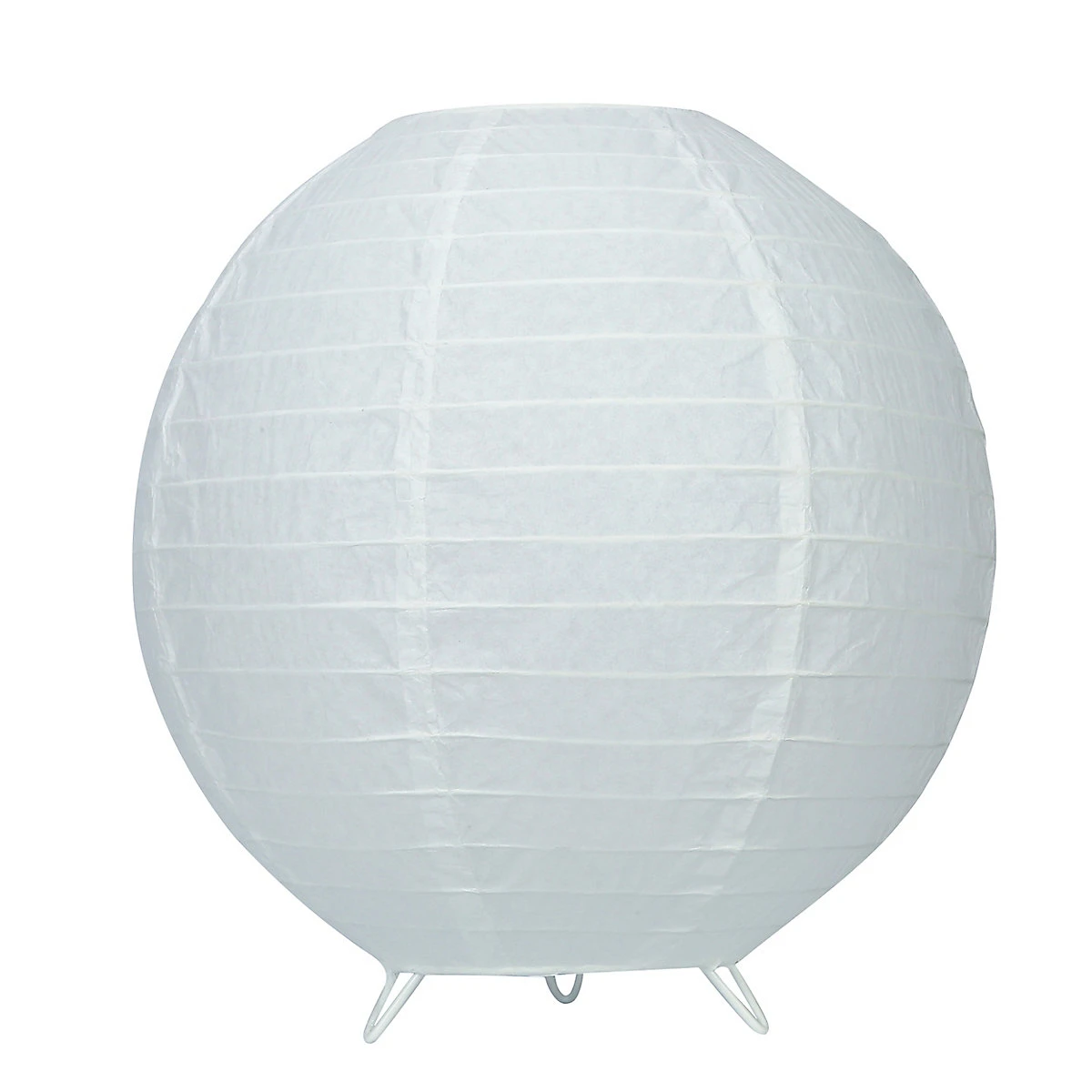 Lampe à poser papier Taynae E27 IP20 blanc