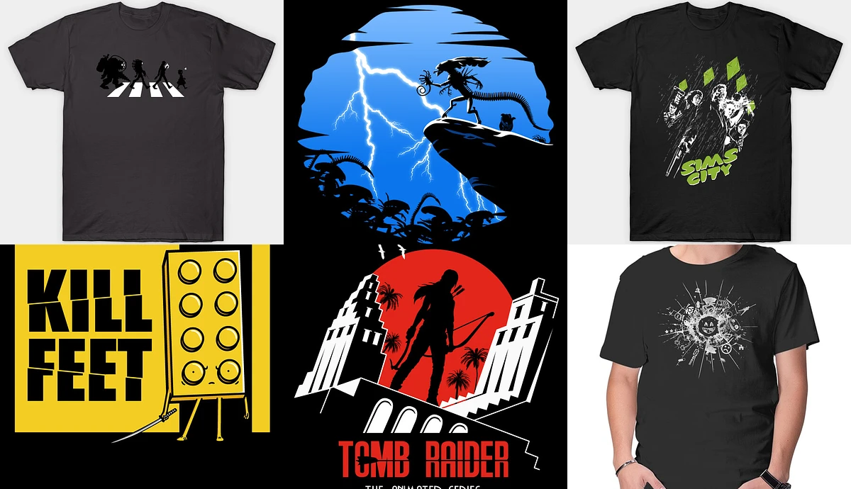 T-Shirts, Sweets & autres fringues