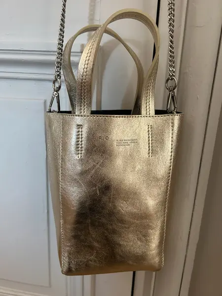 Sac doré neuf Iro à bandoulière
