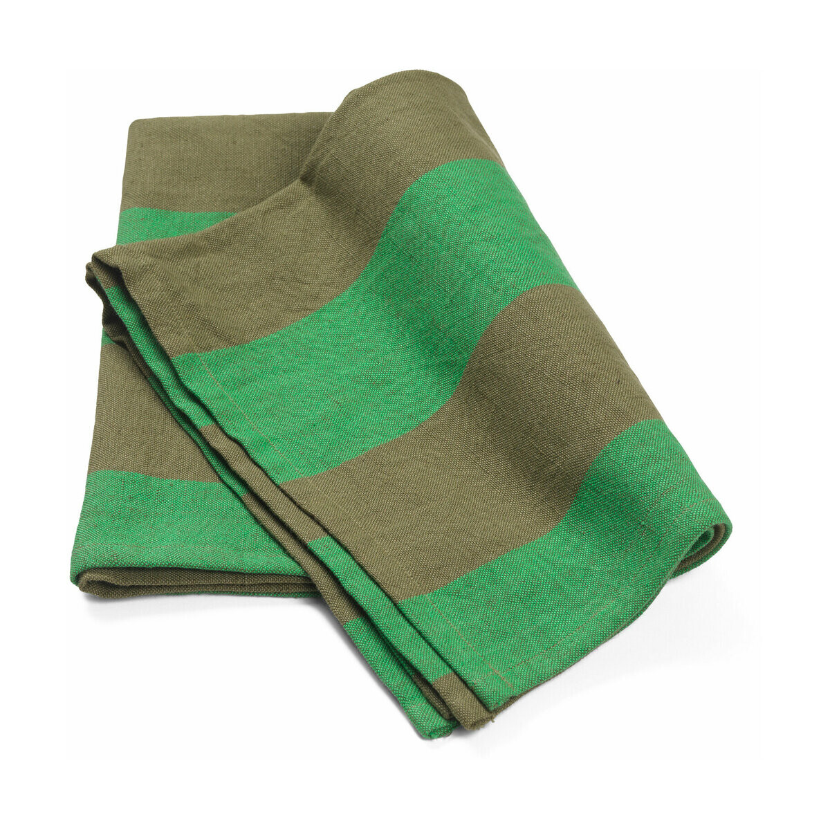 Torchon vert et olive Hale - Ferm Living