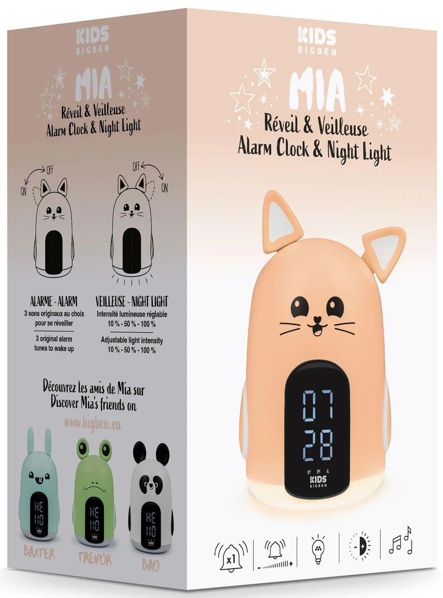 Chat Mia avec effets sonores et lumineux