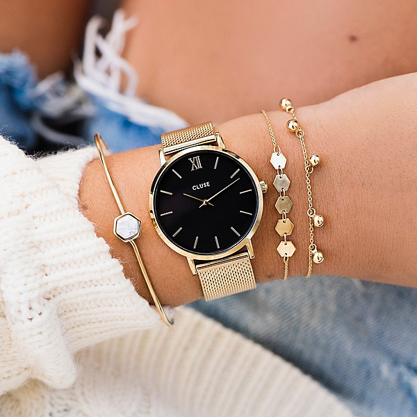 Minuit Mesh Gold/Black
