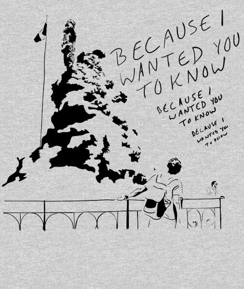 T-shirt "call me by your name"