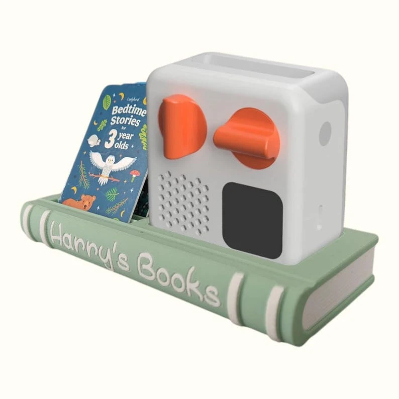 Book Inspired Stand for Yoto Mini Player with Card Holder