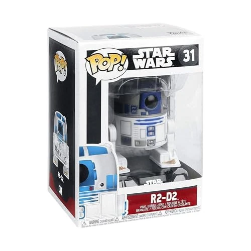 Funko Pop! Star Wars : R2-D2 - Figurine en Vinyle à Collectionner - Idée de Cadeau - Produits Officiels - Jouets pour les Enfants et Adultes - Movies Fans