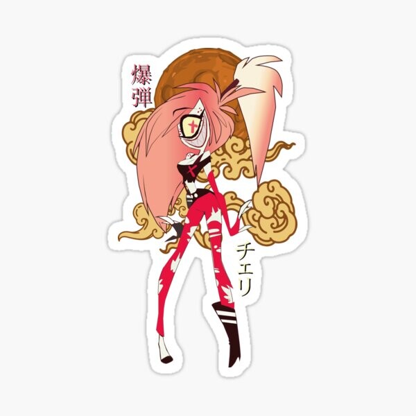 Cherri Bomb - Hôtel Hazbin | Sticker