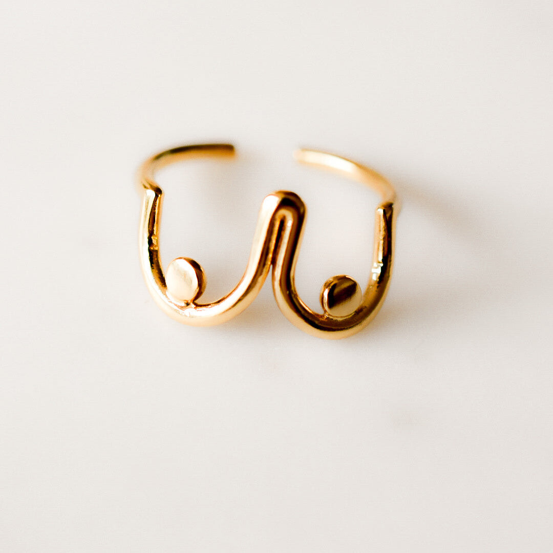 Bague réglable Boobs