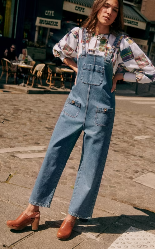 combinaison sezane jean