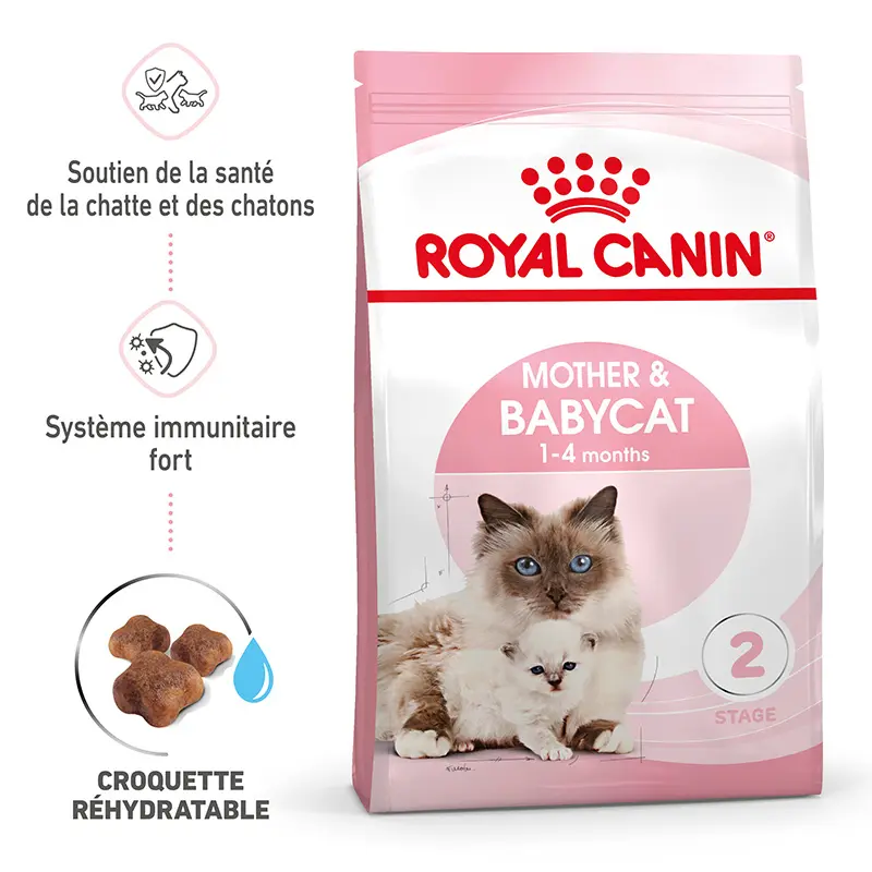 ROYAL CANIN Mother & Babycat Croquettes Chat 2 kg  | MAXI ZOO