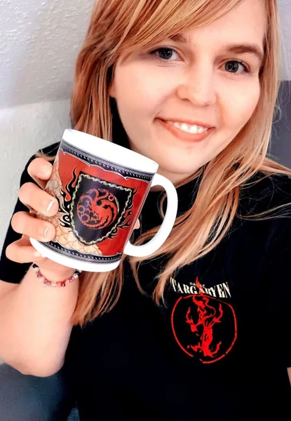 House Of The Dragon - Targaryen Dragon Crest - Mug