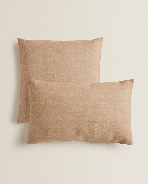 HOUSSE DE COUSSIN UNIE