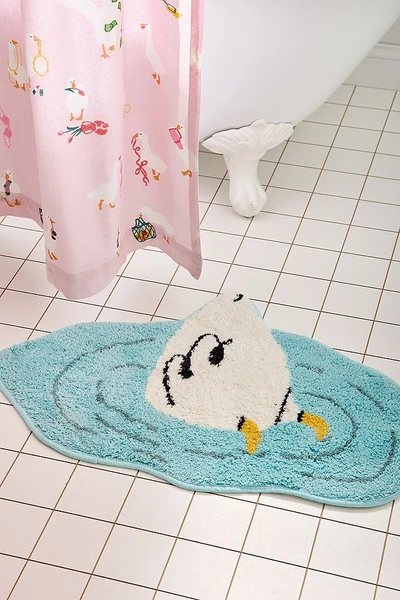 Cheeky Goose Bath Mat
