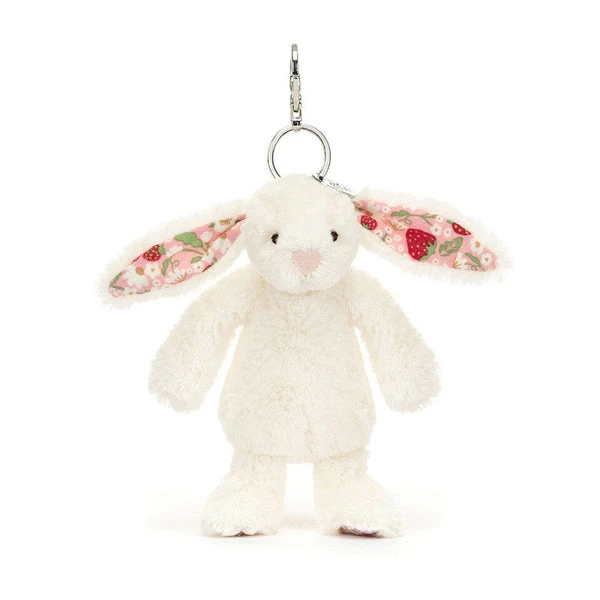 Porte clé blossom cream berry Bunny - JELLYCAT | Emilie & Compagnie