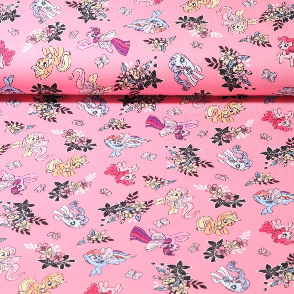 Jersey - My Little Pony Impression numérique Vieux rose