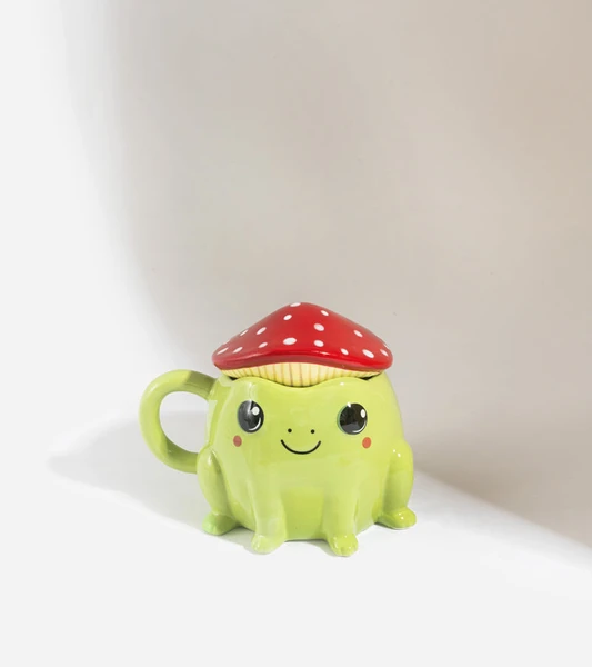 Mug grenouille avec chapeau