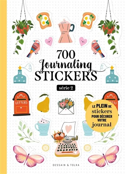 700 journaling stickers série 2