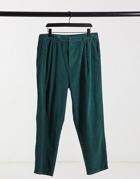 ASOS DESIGN - Pantalon ample en velours côtelé à plis | ASOS