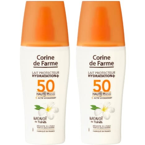 CORINE DE FARME Lot de 2 Laits protecteur hydratation+ SPF50