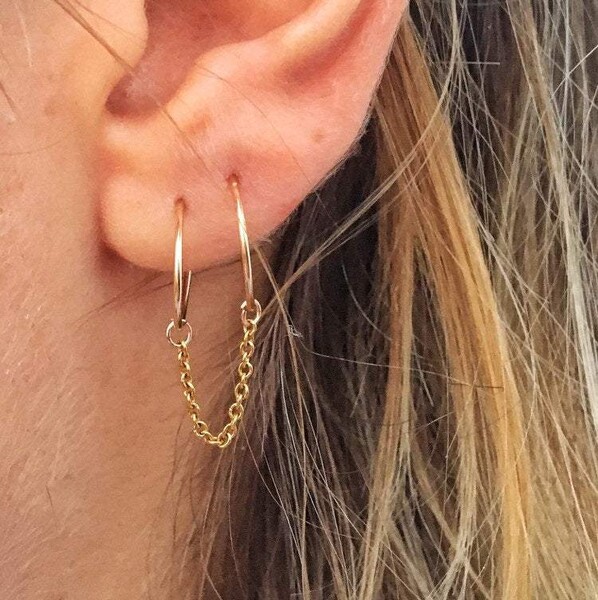 Boucles d'oreilles Maé - Gold Filled 14K